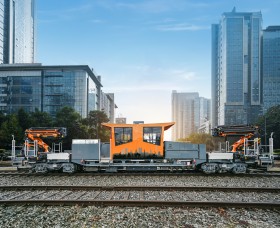 Hybrid-Gleiskraftwagen für nachhaltige U-Bahn Instandhaltung