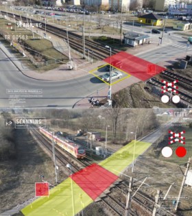 Glasfaserüberwachung für Bahnen mit KI